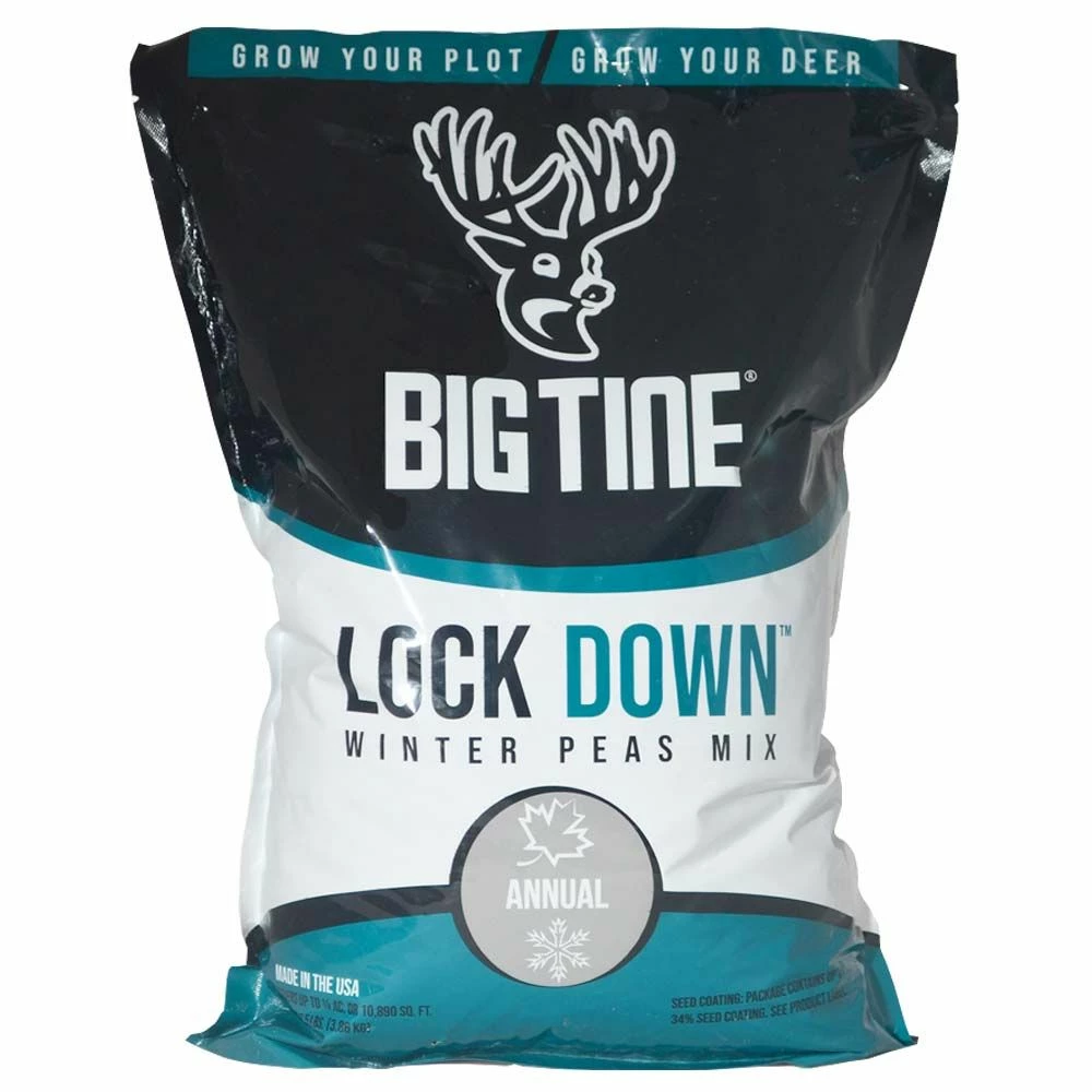 Brand new ๐ฏ Big Tine Lock-Down Winter Peas 8.5 Lb. ๐ 1 Brand new ๐ฏ Big Tine Lock-Down Winter Peas 8.5 Lb. ๐