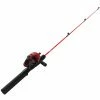 Hot Sale 😀 Zebco Dock Demon Spincast Fishing Combo 💯