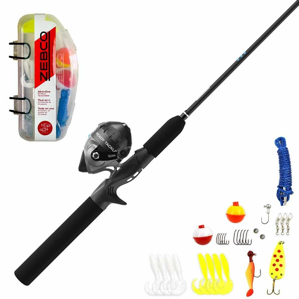 Buy ๐ Zebco Ready Tackle Spincast Fishing Combo โจ 1 Buy ๐ Zebco Ready Tackle Spincast Fishing Combo โจ