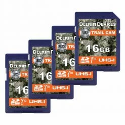 Hot Sale 💯 Delkin Devices Inc. Trail Cam SD Memory Cards 16Gb - 4Pk ⌛