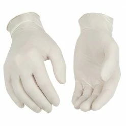 Deals ⭐ Kinco Disposable White Latex Gloves 👍
