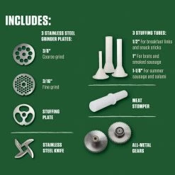 Promo 🛒 Lem Big Bite Meat Grinder #8 Stainless Steel 🧨 -Cheap Hunting & Fishing Store 7338598 3