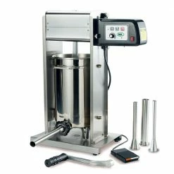 Discount 🤩 Lem Big Bite Motorized Sausage Stuffer 20 Lb. With 4 Stainless Steel Tubes 😉