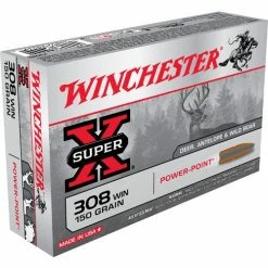Flash Sale 🤩 Winchester® Super - X Rifle Ammunition 308 150 Grain Winchester Power-Point ✨