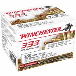 Best reviews of 🛒 Winchester® 333 Rounds 22 Long Riffel 36 Grain HP Copper Plated Ammunition 🔔