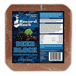 Cheapest 🎉 Record Rack Super Premium Deer Block 30.3 Lb. ⌛