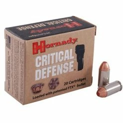 Cheap 😉 40 Smith & Weston 165 Gr FTX Critical Defense Ammunition 🔔
