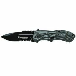 Outlet 👍 Smith & Wesson Black Ops M.A.G.I.C. Assisted Opening Liner Lock Folding Knife 💯