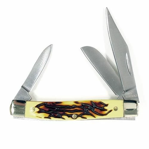 Hot Sale ๐ Ruko 3 Blade Stockman Pocket Knife ๐ 1 Hot Sale ๐ Ruko 3 Blade Stockman Pocket Knife ๐